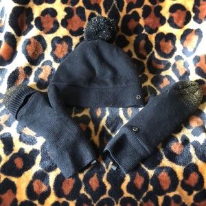 Mittens and beanie set